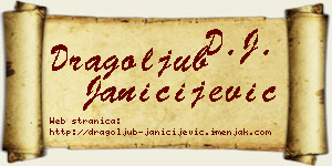 Dragoljub Janičijević vizit kartica